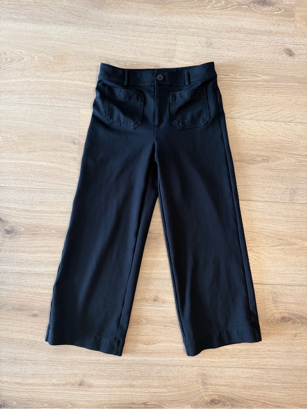 LOFT Black Cropped Pants